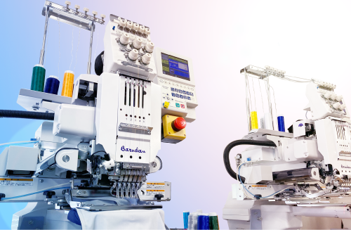 刺繍機械の写真