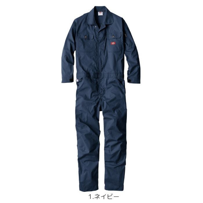 ディッキーズ つなぎ ストレッチCVC 長袖ツナギ D-746 | 制服専科