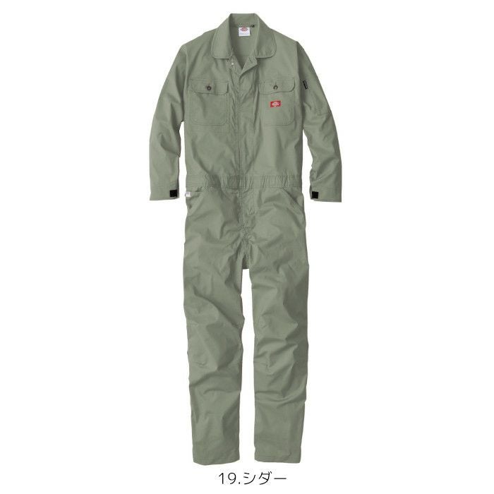 ディッキーズ つなぎ ストレッチCVC 長袖ツナギ D-746 | 制服専科
